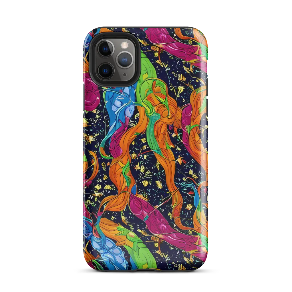 Tropical Static on Tough Case for iPhone® — Front