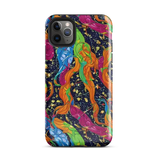 Tropical Static on a Tough Case for iPhone®