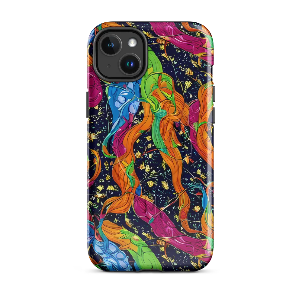 Tropical Static on MagSafe Tough Case for iPhone® — Front