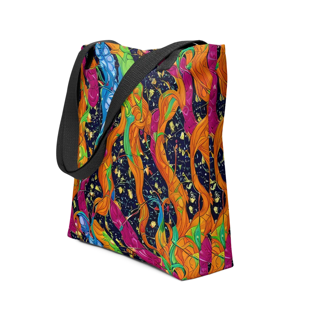 Tropical Static on Tote Bag — Front
