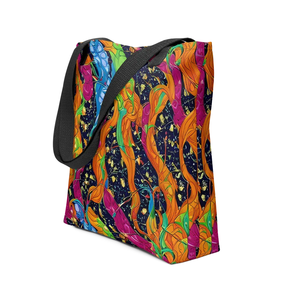 Tropical Static on Tote Bag — Front