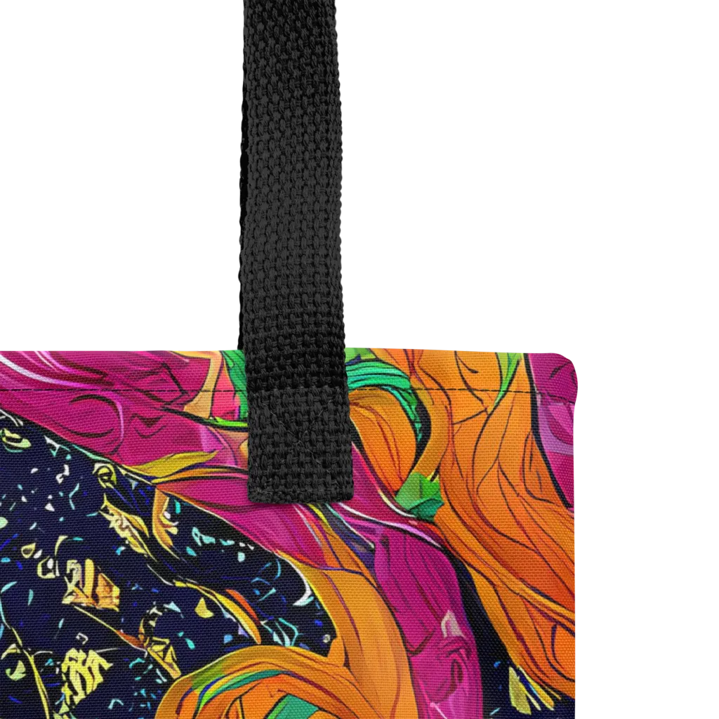 Tropical Static on Tote Bag — Product details