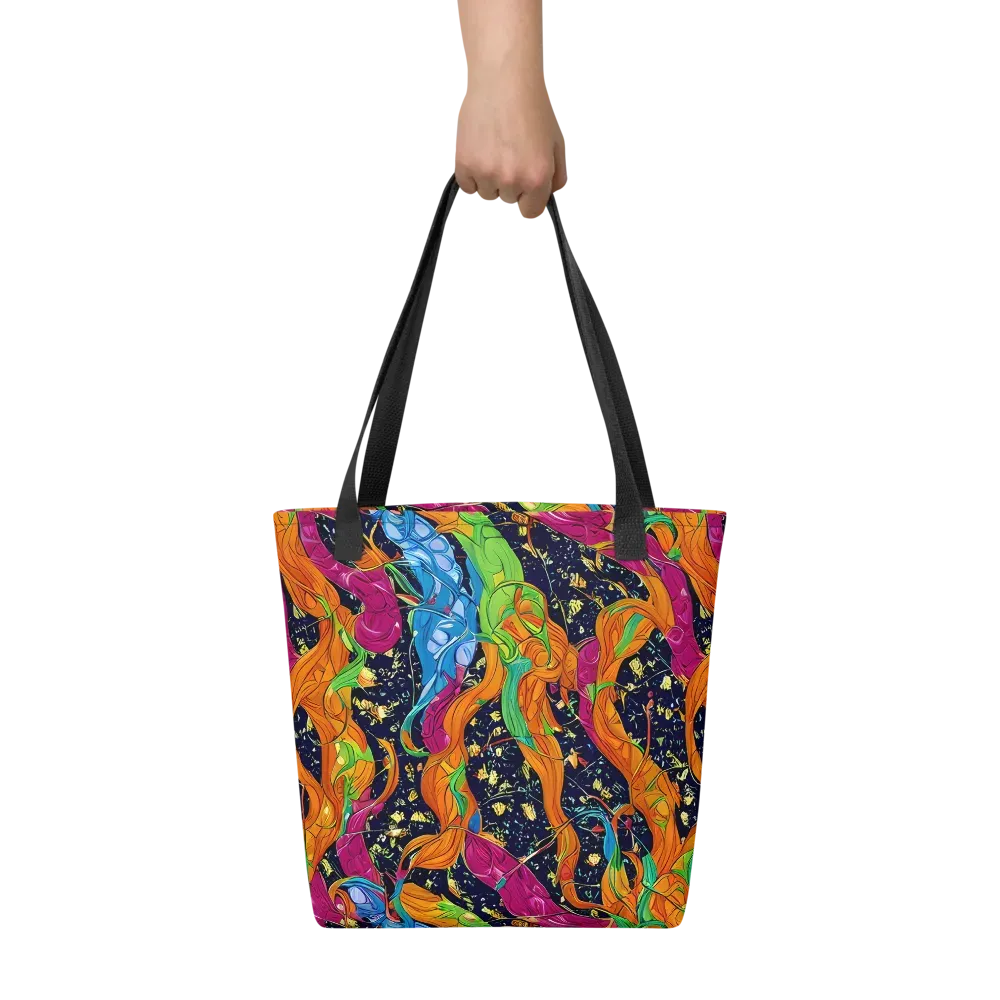 Tropical Static on Tote Bag — Front