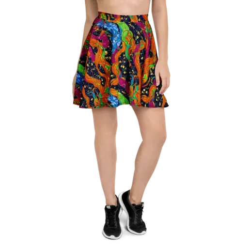 Tropical Static on a Skater Skirt