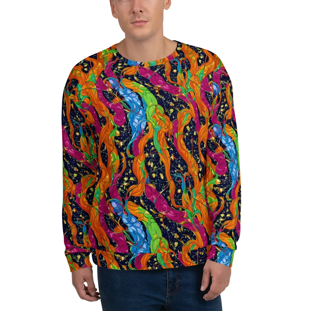 Tropical Static on Sweatshirt — Front
