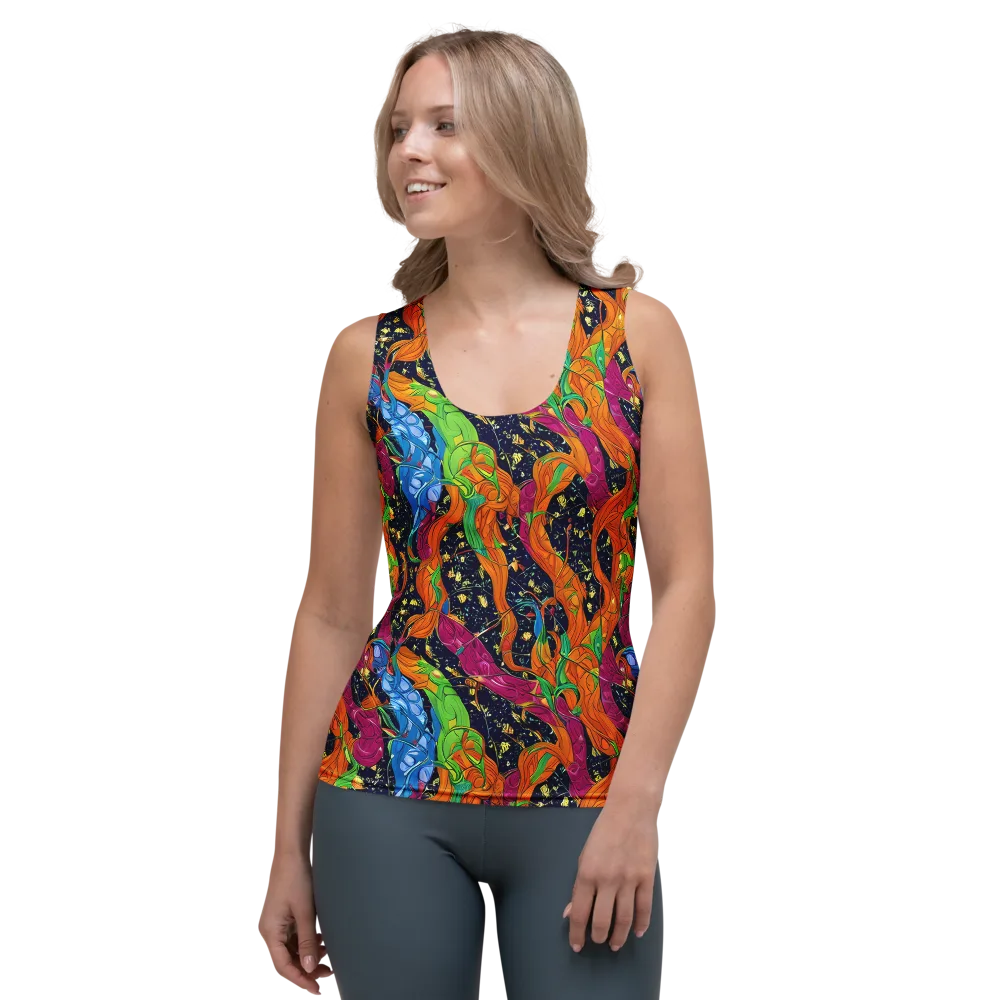 Tropical Static on Women's Tank Top — Front