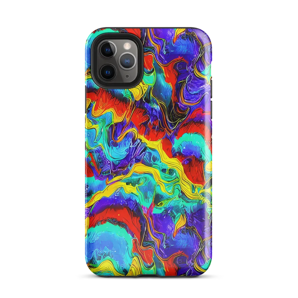 Rainbow Riptide on Tough Case for iPhone® — Front
