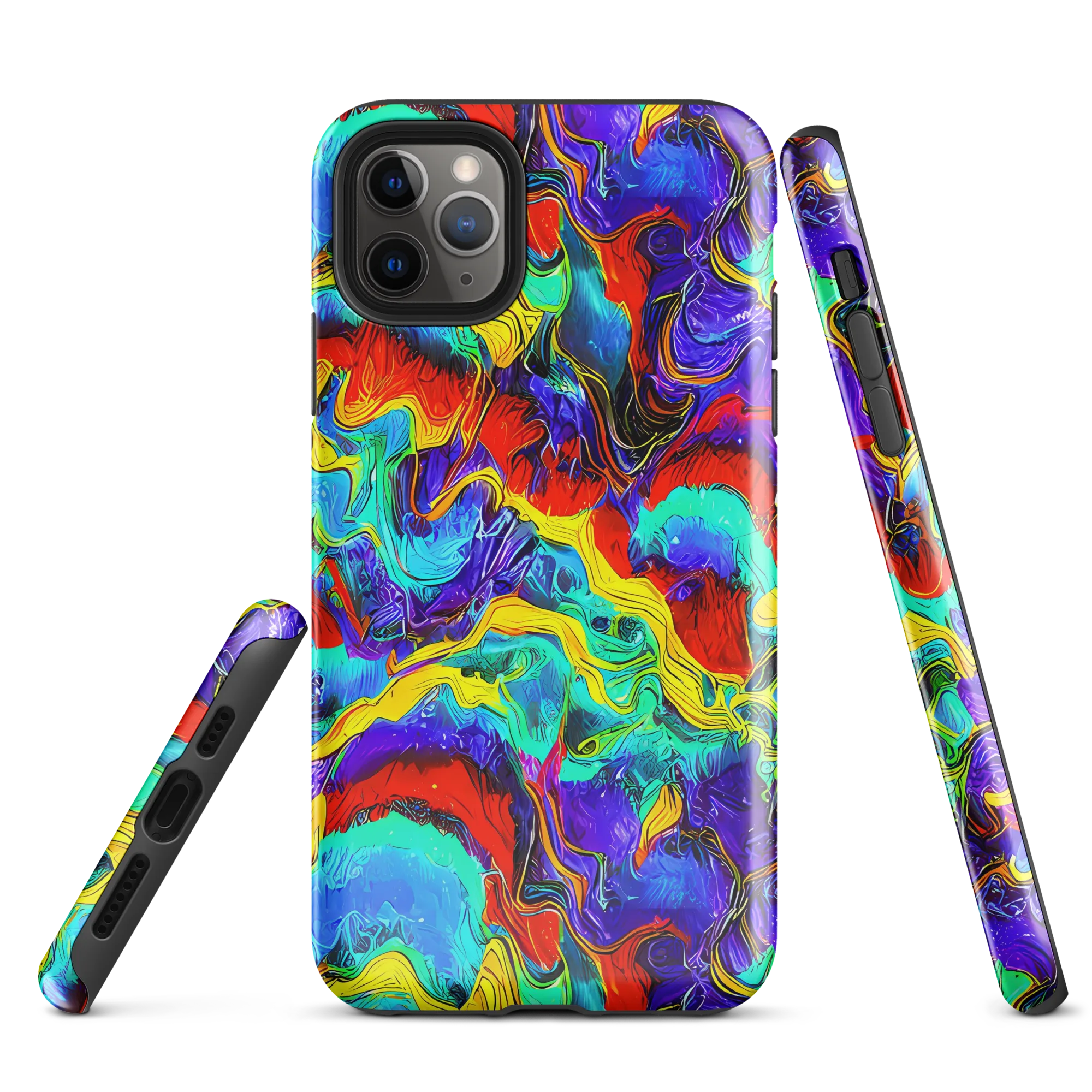 Rainbow Riptide on Tough Case for iPhone® — Front