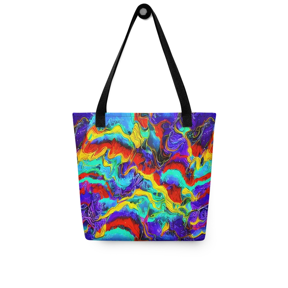 Rainbow Riptide on Tote Bag — Front