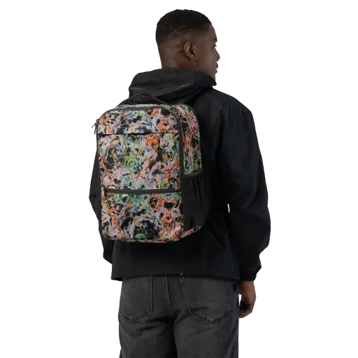 Peach Voltage on a Utility Backpack