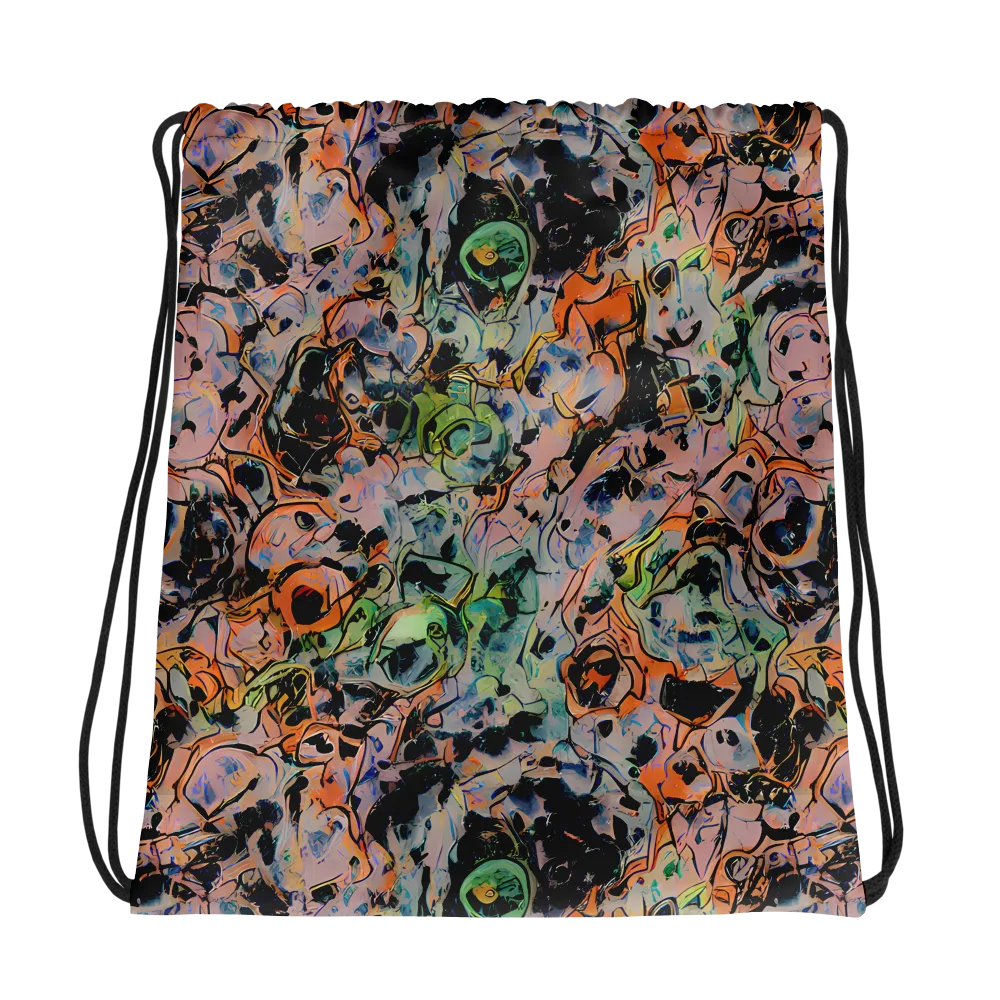 Peach Voltage on Drawstring Bag — Photo