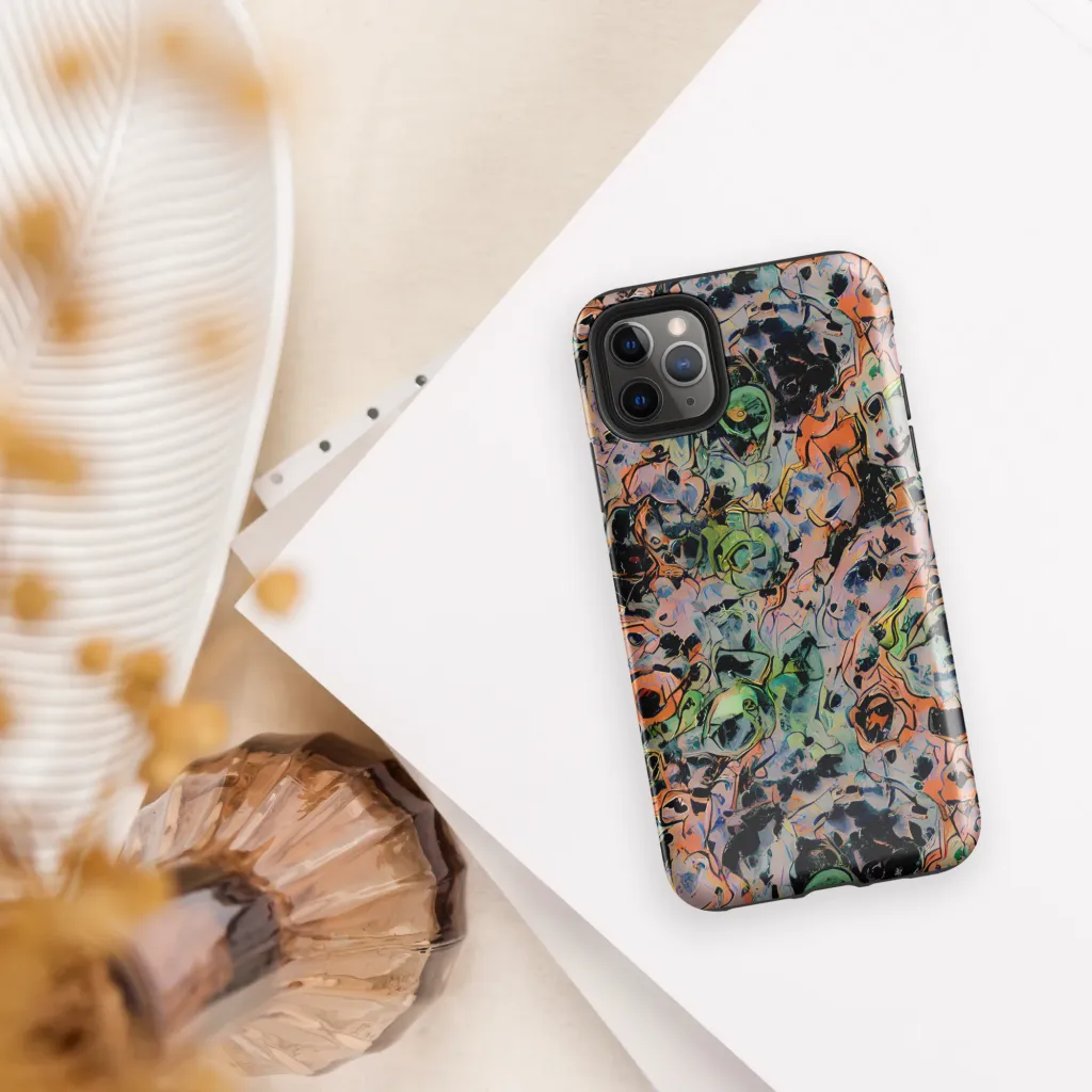 Peach Voltage on Tough Case for iPhone® — Front