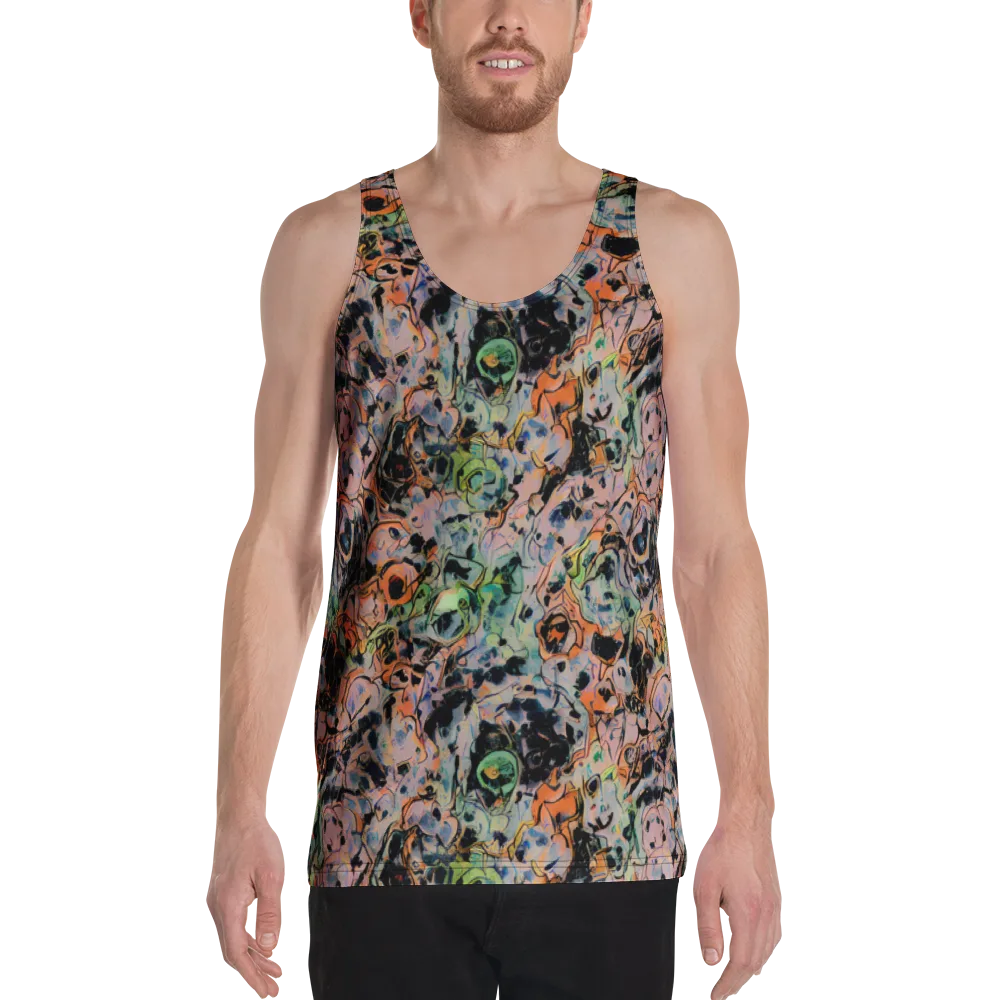 Peach Voltage on Men's Tank Top — Front