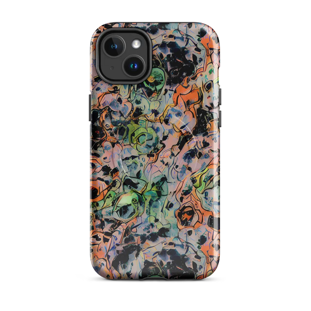 Peach Voltage on MagSafe Tough Case for iPhone® — Front