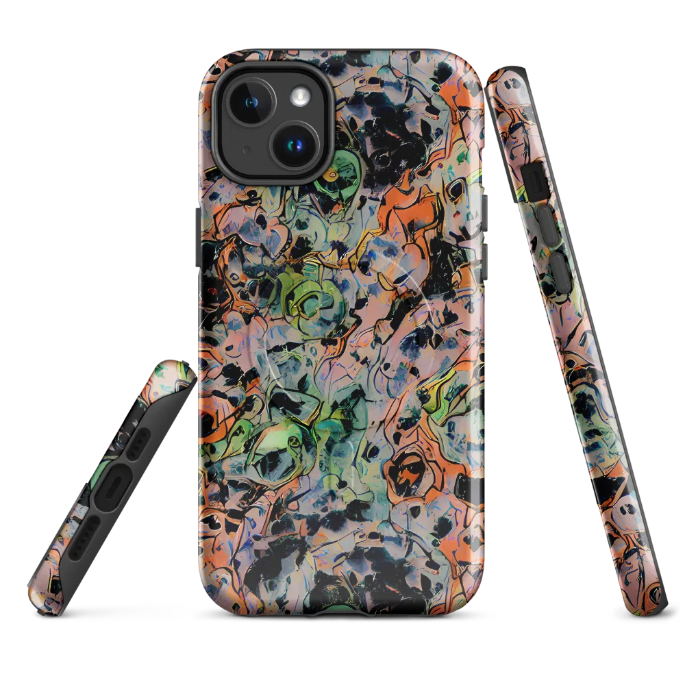 Peach Voltage on MagSafe Tough Case for iPhone® — Front