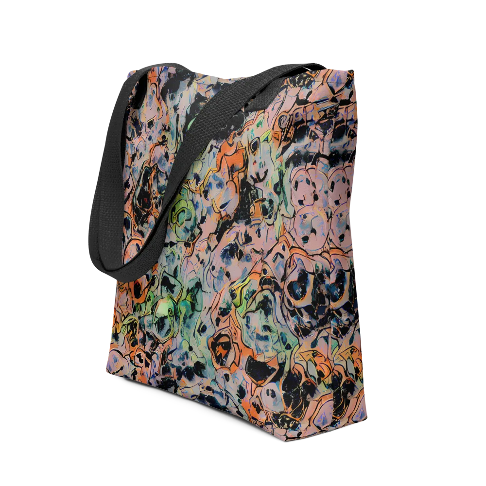 Peach Voltage on Tote Bag — Front