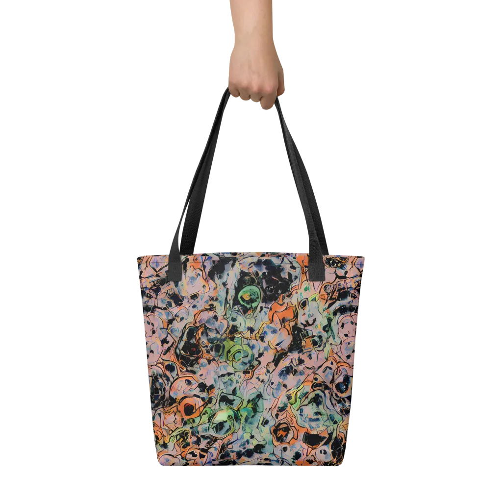 Peach Voltage on Tote Bag — Front