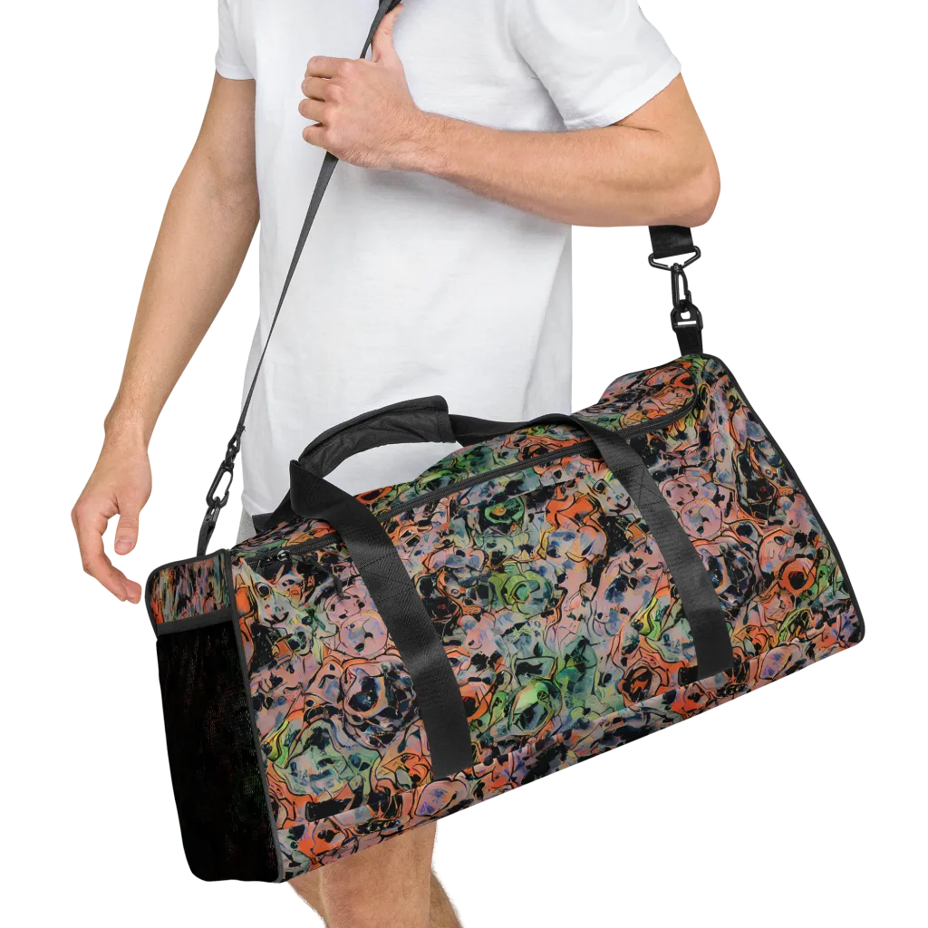 Peach Voltage on Duffle Bag — Right Front