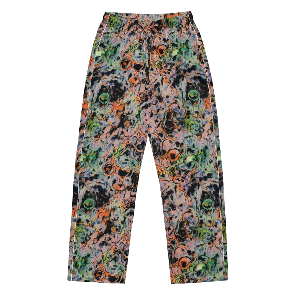 Peach Voltage on Women's Pajama Pants — Front