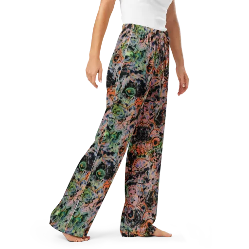 Peach Voltage on a Women's Pajama Pants