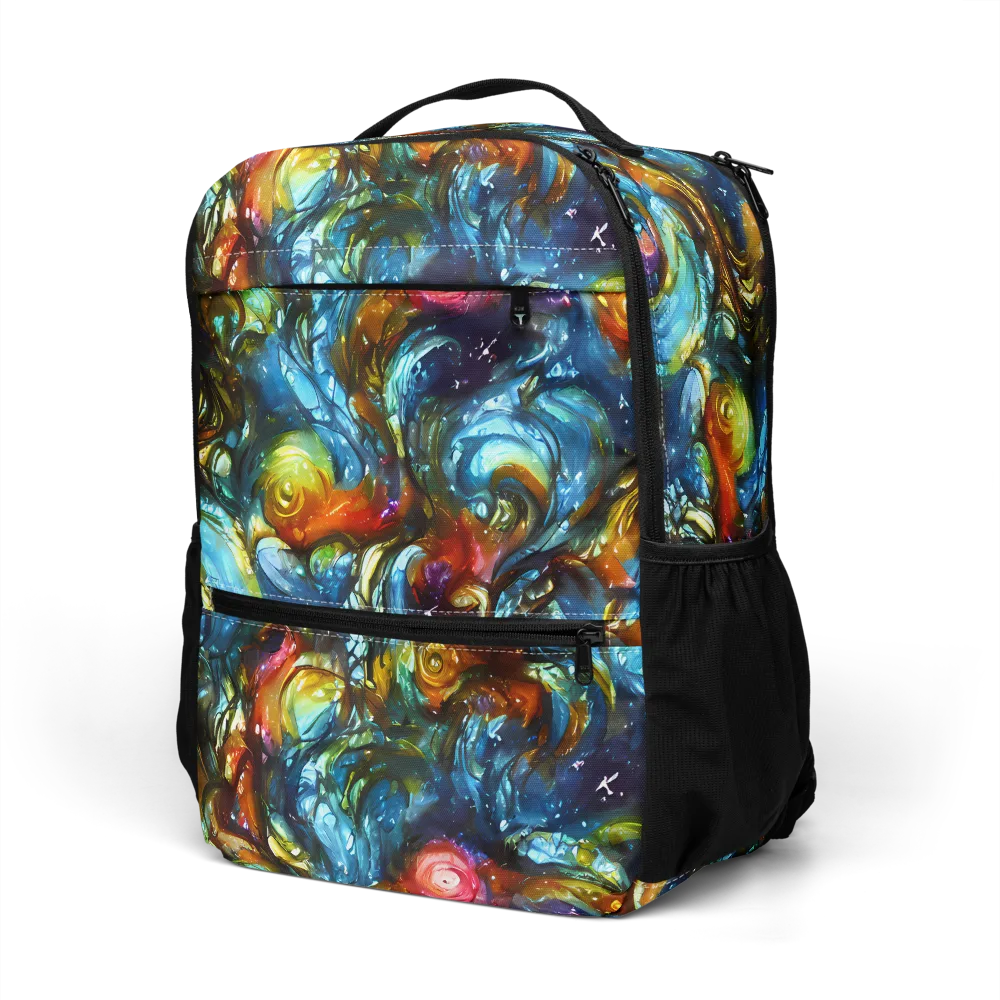 Aurora Alchemy on Utility Backpack — Left Front