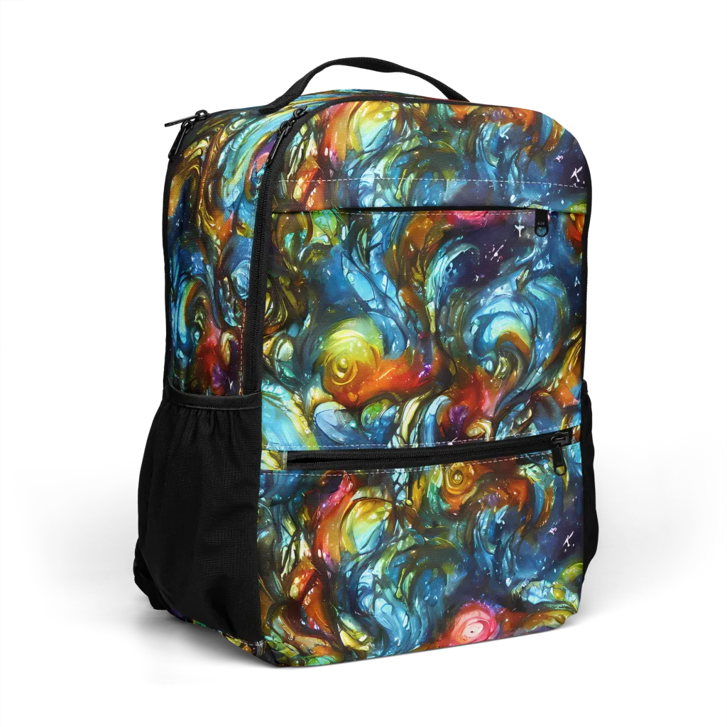 Aurora Alchemy on Utility Backpack — Right Front