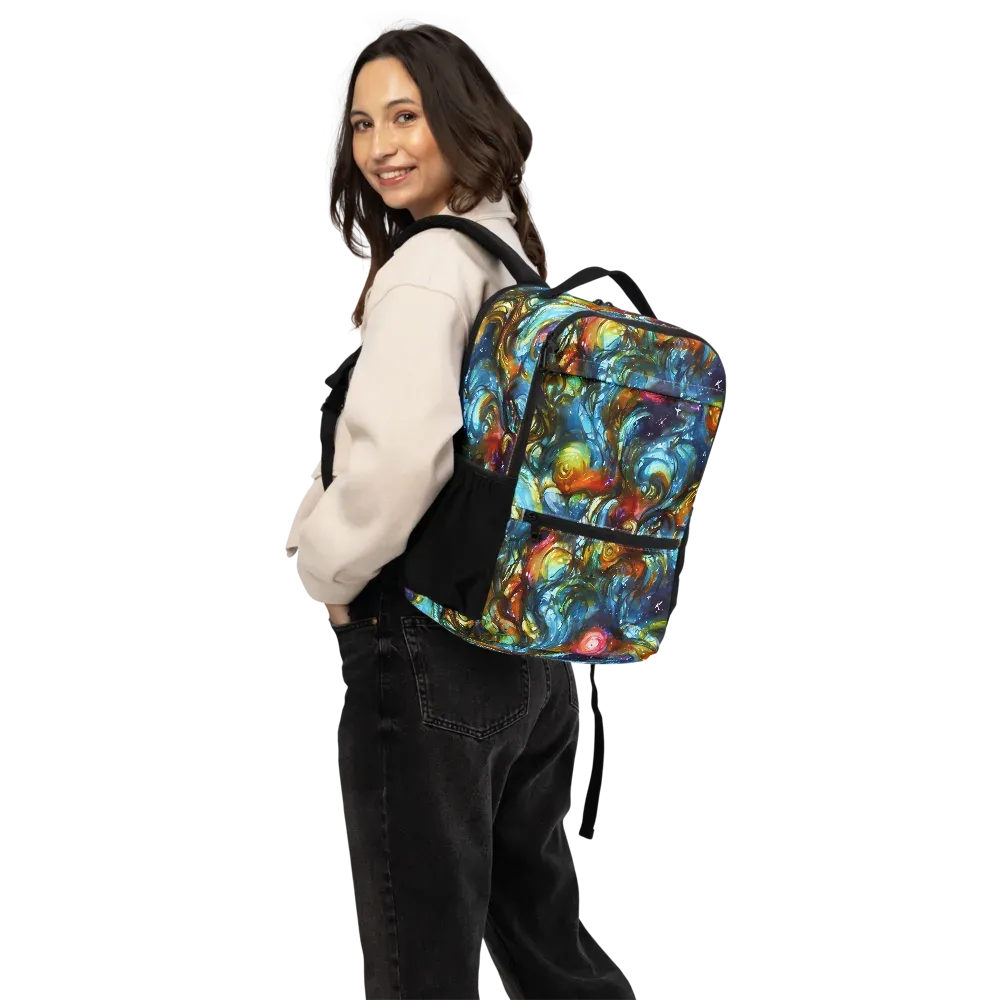 Aurora Alchemy on Utility Backpack — Back