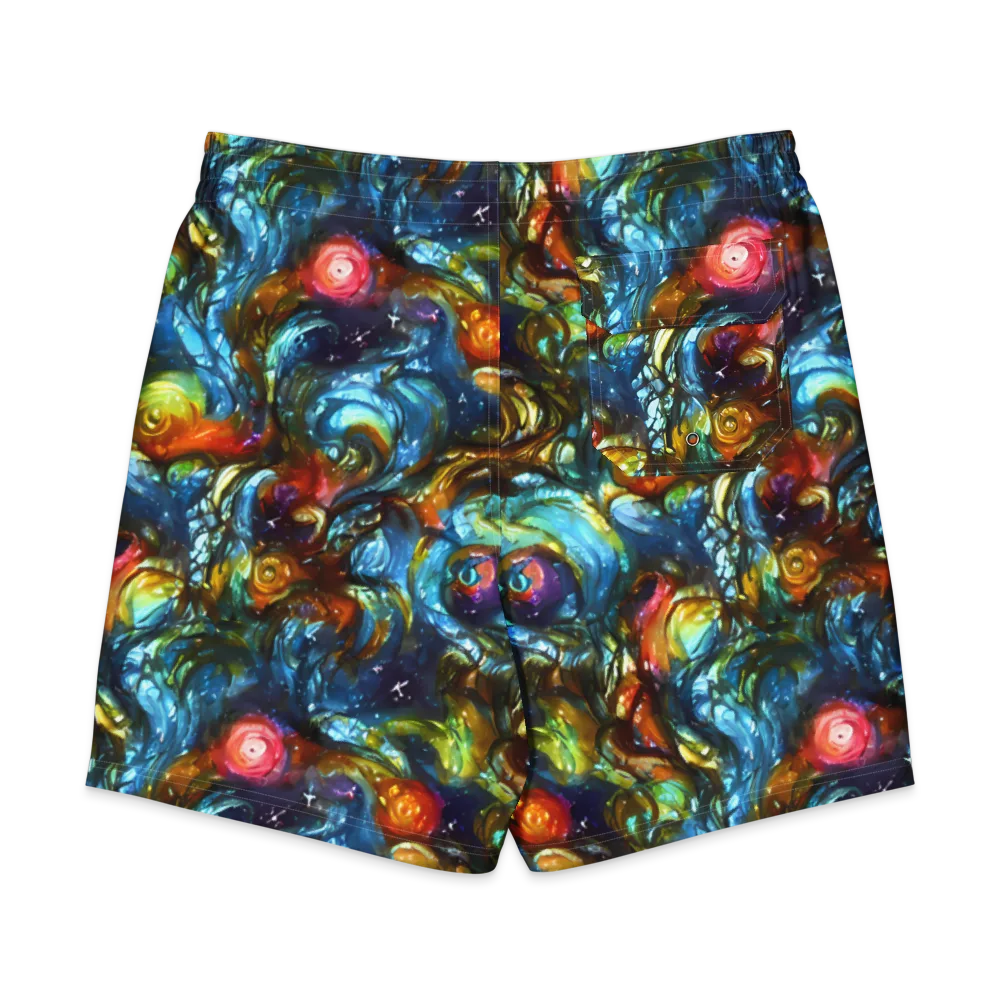 Aurora Alchemy on Men's Board Shorts — Back