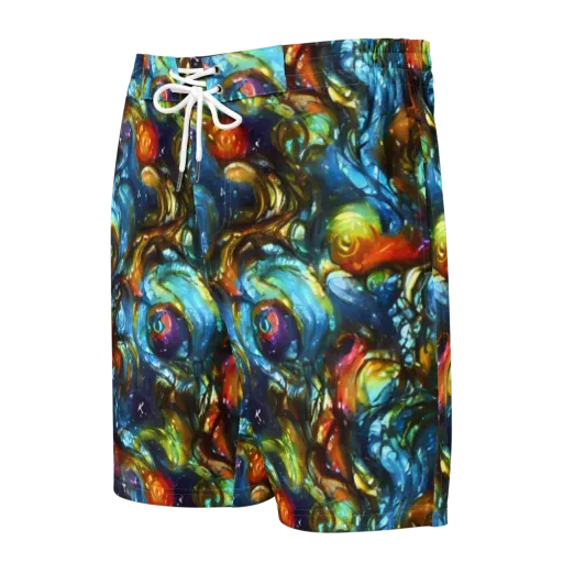 Aurora Alchemy on a Men's Board Shorts