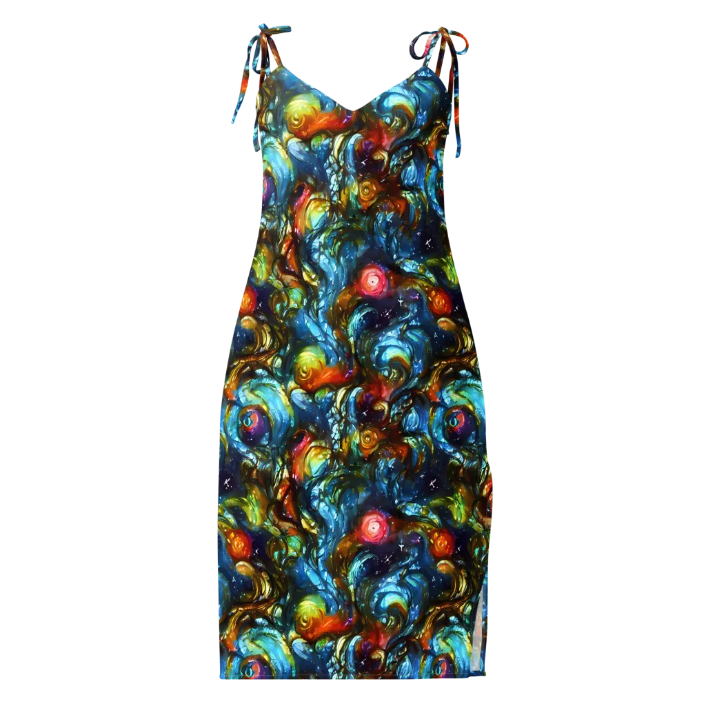 Aurora Alchemy on Slip Dress — Front