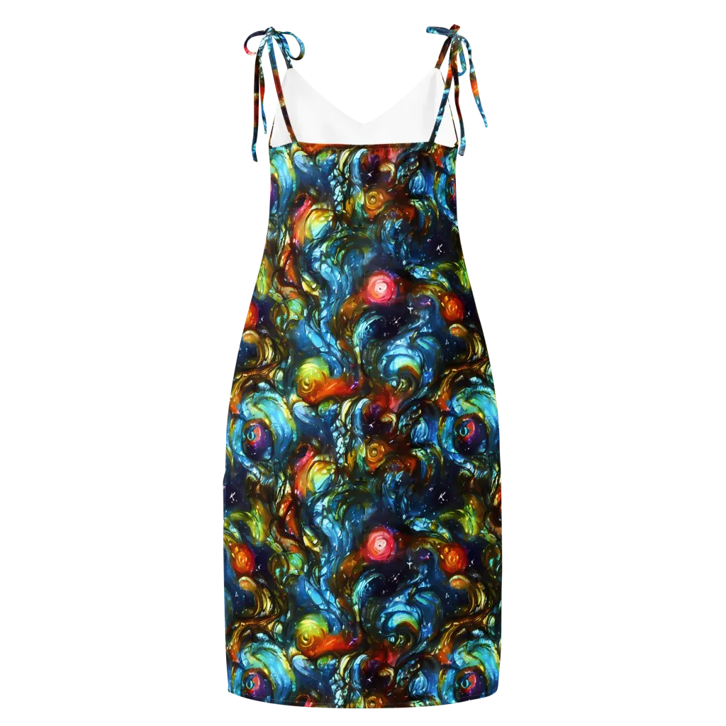 Aurora Alchemy on Slip Dress — Back