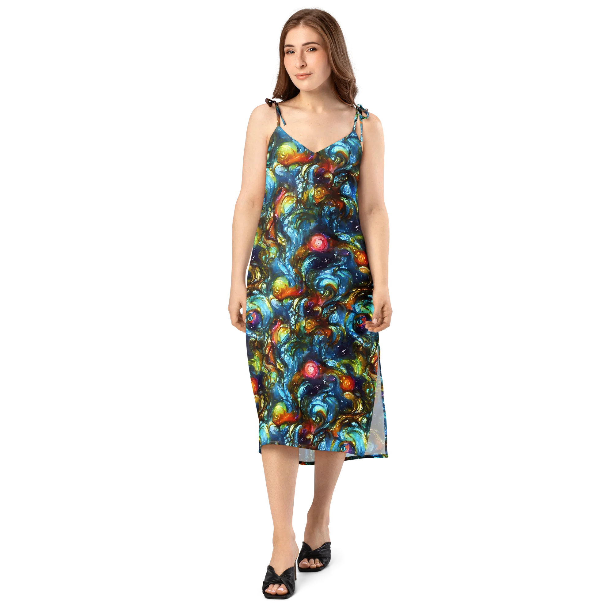Aurora Alchemy on Slip Dress — Front