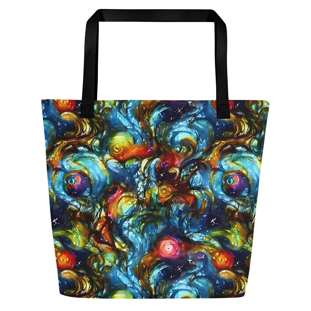 Aurora Alchemy on Large Tote Bag W/ Pocket — Front