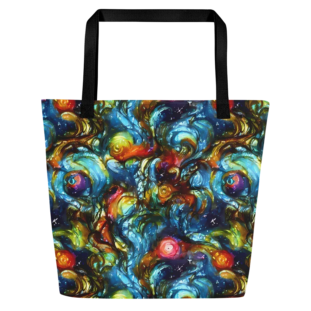 Aurora Alchemy on Large Tote Bag W/ Pocket — Front