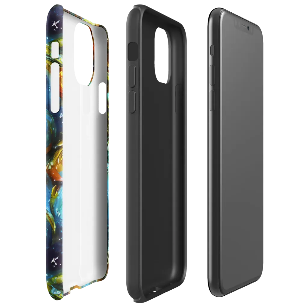 Aurora Alchemy on Tough Case for iPhone® — Right