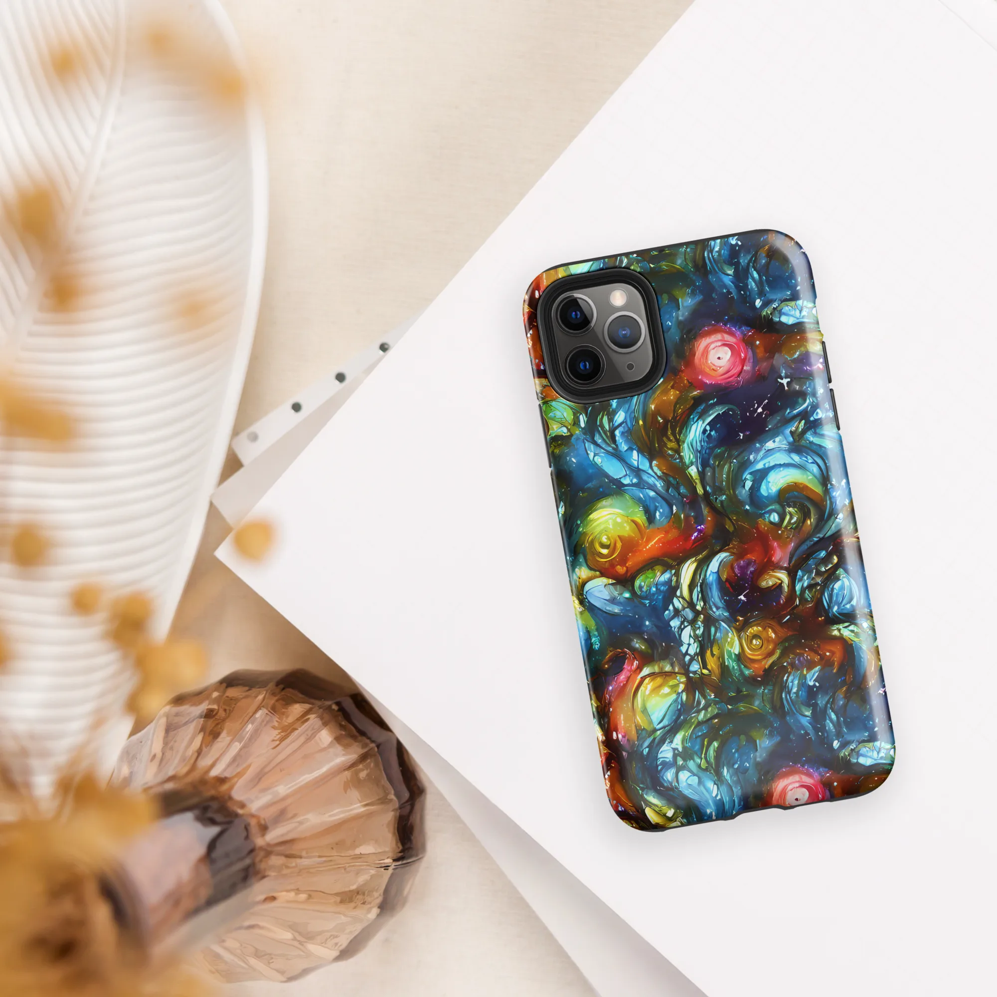 Aurora Alchemy on Tough Case for iPhone® — Front