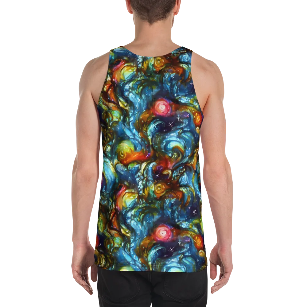Aurora Alchemy on Men's Tank Top — Back