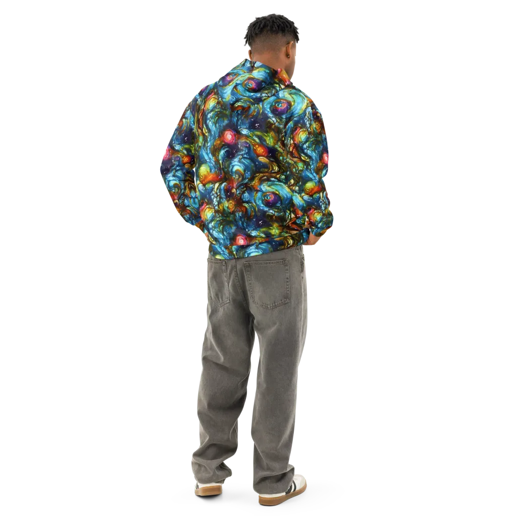 Aurora Alchemy on Cotton Hoodie — Back