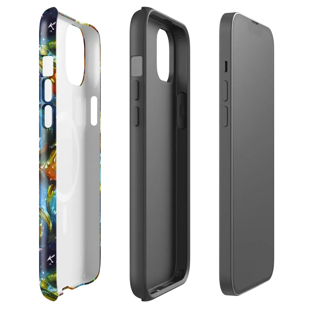 Aurora Alchemy on MagSafe Tough Case for iPhone® — Front