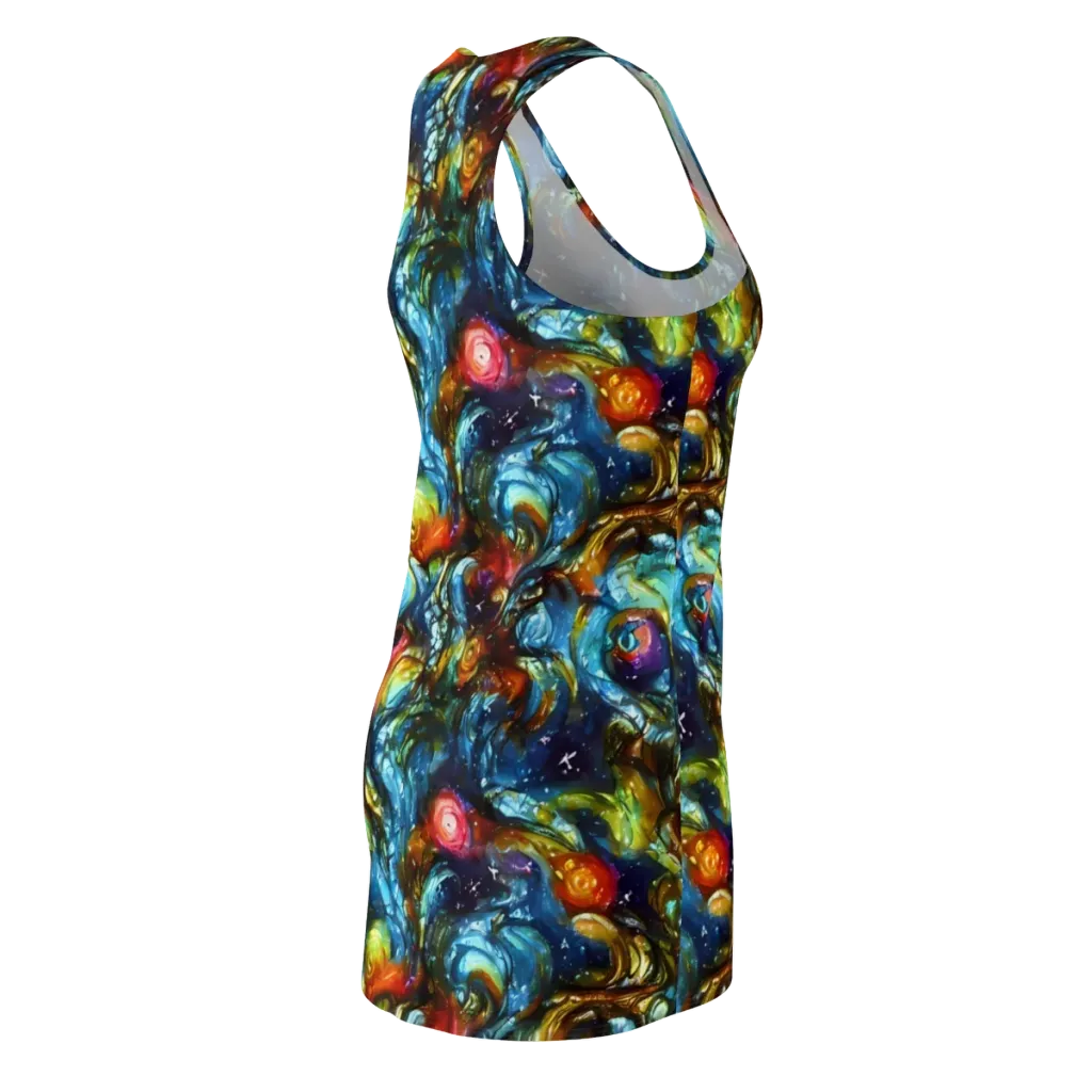 Aurora Alchemy on Racerback Dress — Back Side