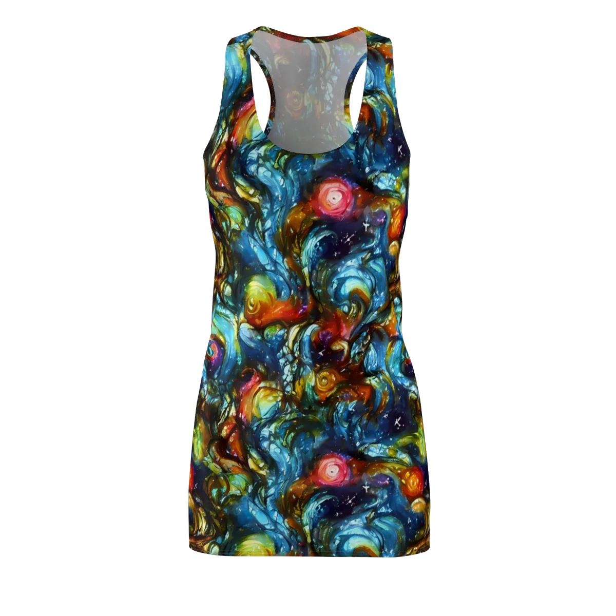 Aurora Alchemy on Racerback Dress — Front