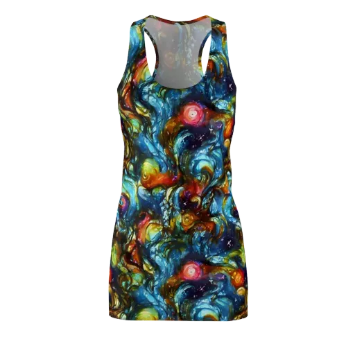 Aurora Alchemy on a Racerback Dress