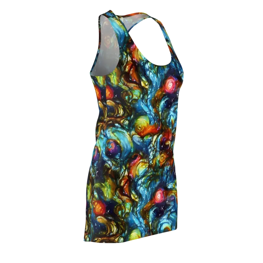 Aurora Alchemy on Racerback Dress — Front Side