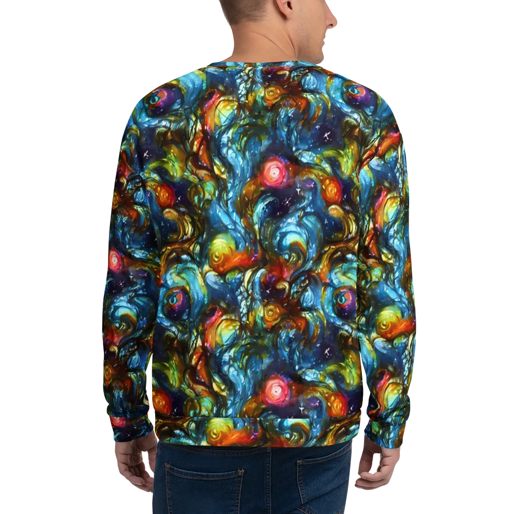 Aurora Alchemy on Sweatshirt — Back