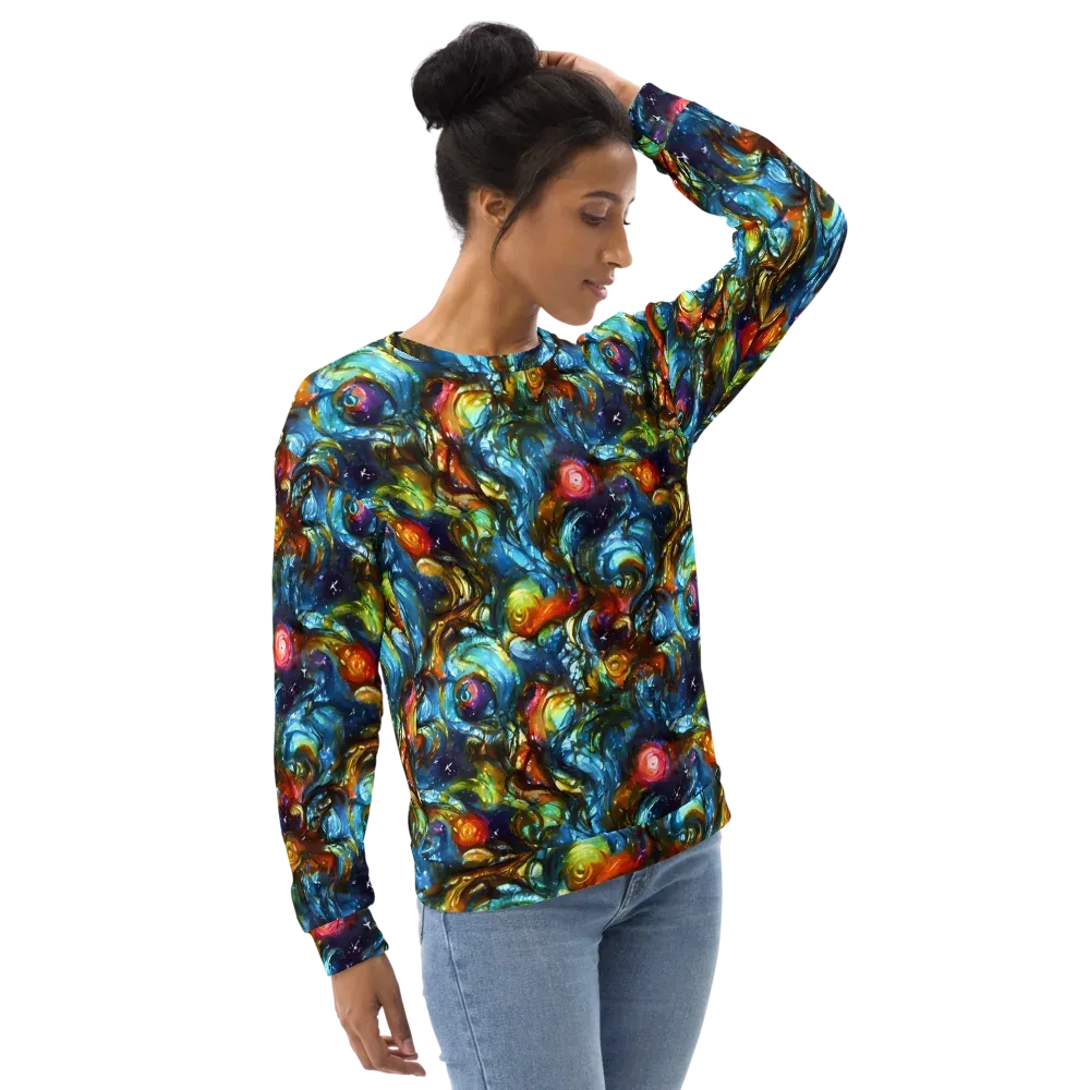 Aurora Alchemy on Sweatshirt — Right Front