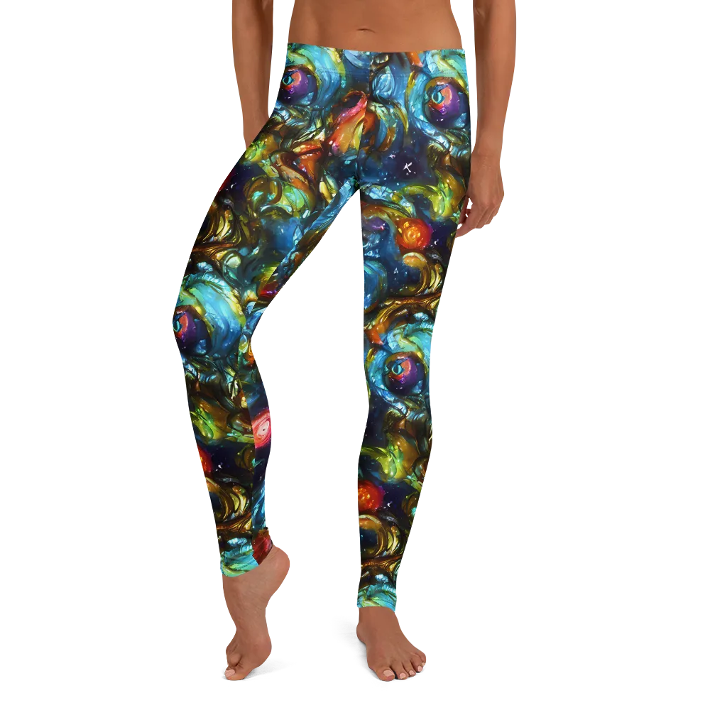 Aurora Alchemy on Leggings — Front