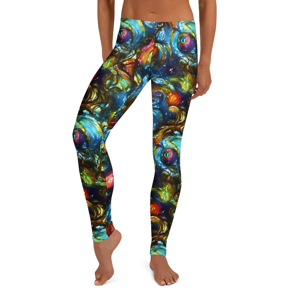 Aurora Alchemy on Leggings — Front