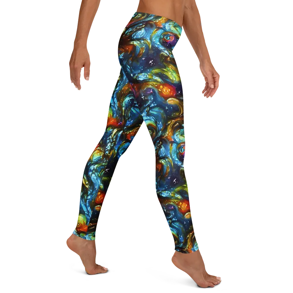 Aurora Alchemy on Leggings — Right