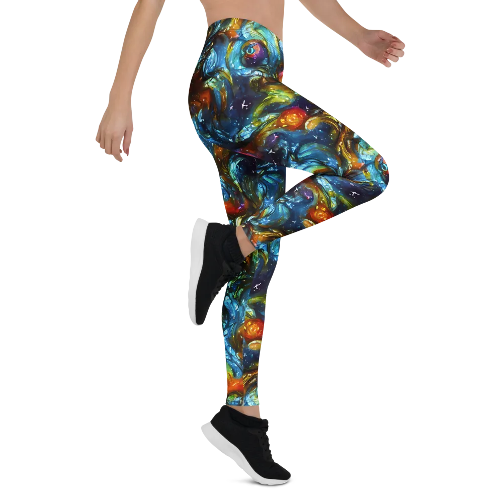 Aurora Alchemy on Leggings — Right