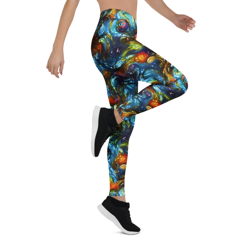 Aurora Alchemy on Leggings — Right